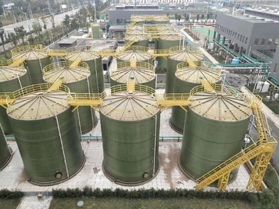 玻璃钢沼气池与沼气设备 现代生物能源的最佳选择